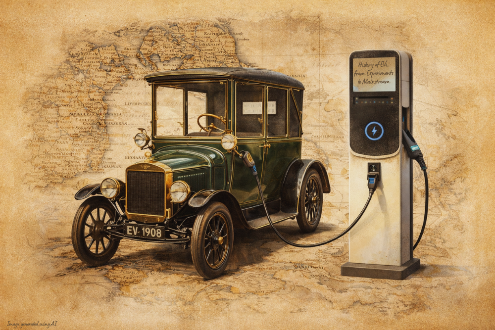 The History of Electric Vehicles